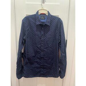 Scotch and Soda Button Shirts Long Sleeves Light Denim Collared Long Sleeves
